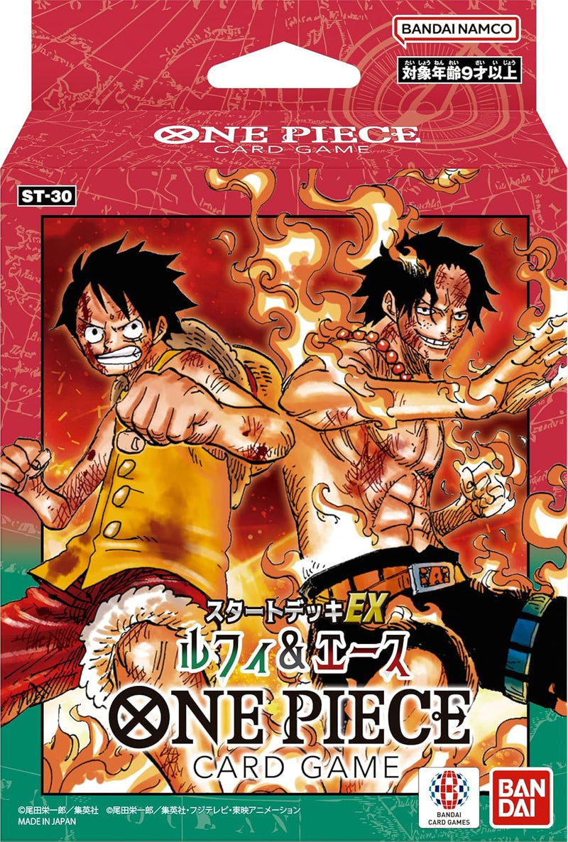 "One Piece" Card Game Start Deck EX Luffy & Ace ST-30