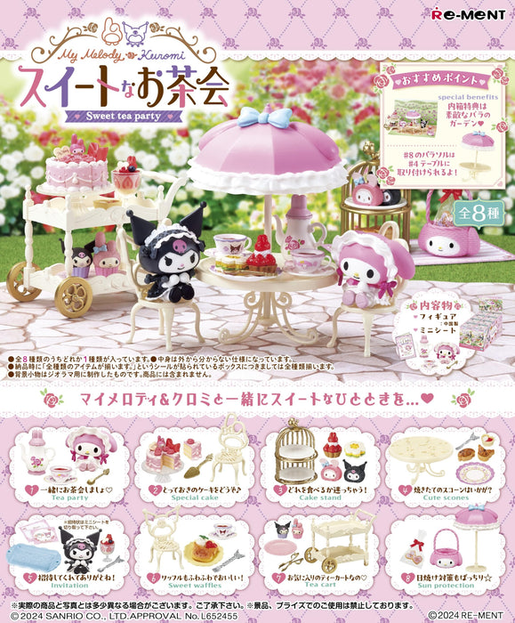 Sanrio My Melody & Kuromi Sweet Tea Party