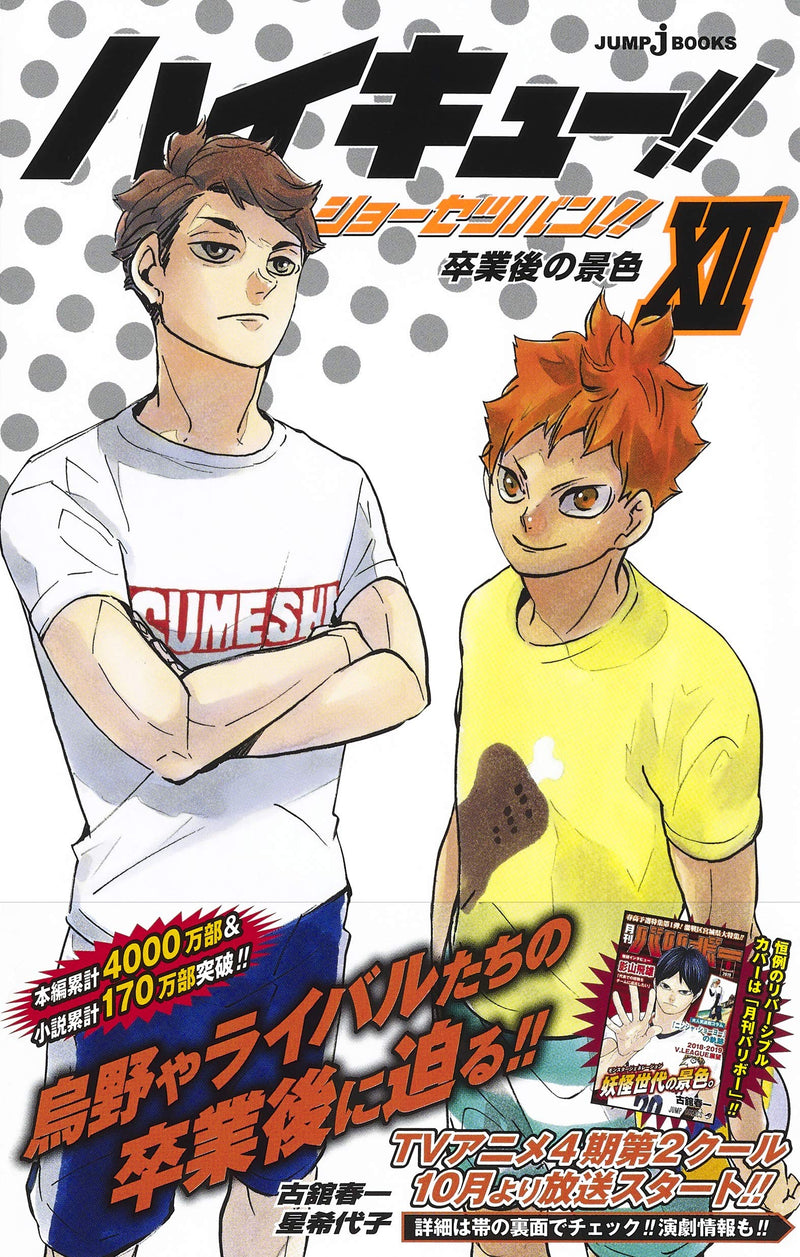 "Haikyu!!" Novel Ver. Vol. 12 Cover: Kageyama (Book)