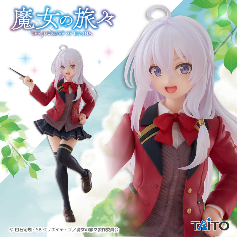"Wandering Witch: The Journey of Elaina" Coreful Figure Elaina School Uniform Ver.