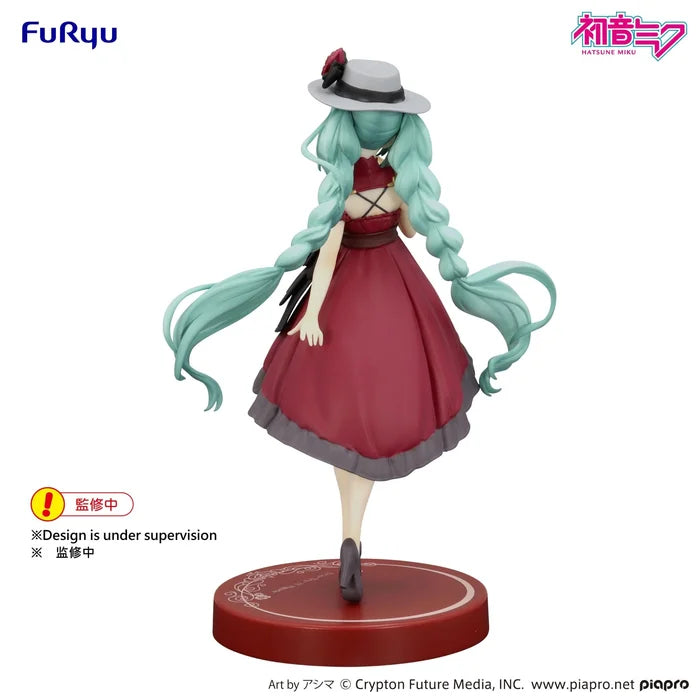 "Hatsune Miku" Trio-Try-iT Figure Outing Dress Red Ver.