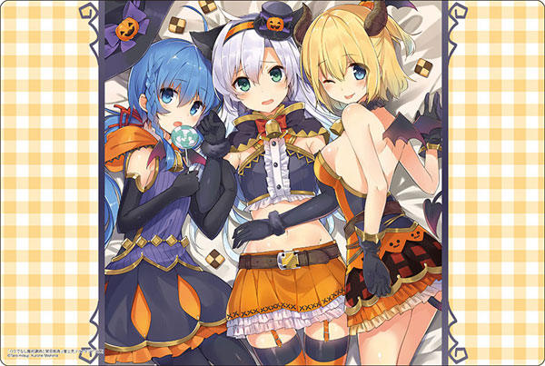 Bushiroad Rubber Mat Collection V2 Vol. 1586 Fujimi Fantasia Bunko "Akashic Records of Bastard Magic Instructor" Sistine & Lumia & Re=L Halloween Ver.