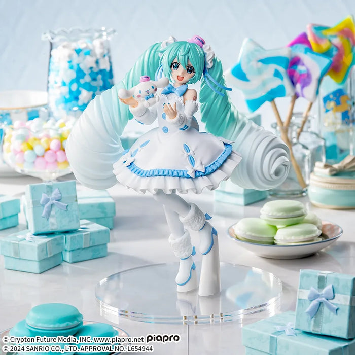 "Hatsune Miku Series" Luminasta Hatsune Miku x Cinnamoroll White Dress Ver.