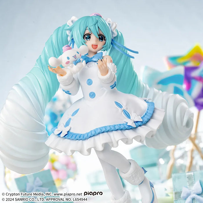 "Hatsune Miku Series" Luminasta Hatsune Miku x Cinnamoroll White Dress Ver.