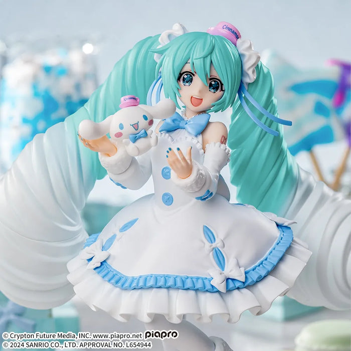 "Hatsune Miku Series" Luminasta Hatsune Miku x Cinnamoroll White Dress Ver.