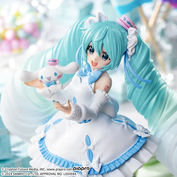 "Hatsune Miku Series" Luminasta Hatsune Miku x Cinnamoroll White Dress Ver.