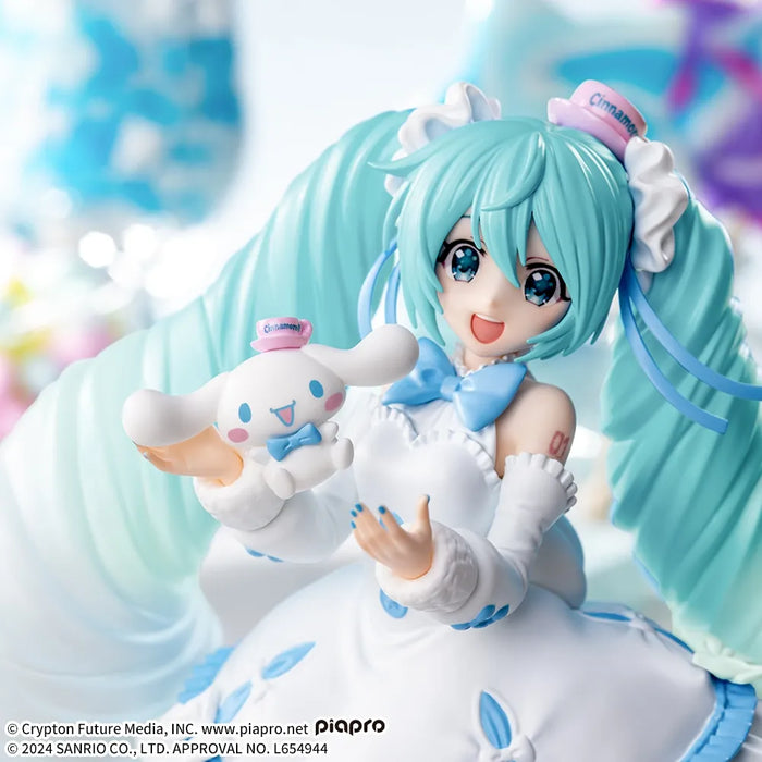 "Hatsune Miku Series" Luminasta Hatsune Miku x Cinnamoroll White Dress Ver.