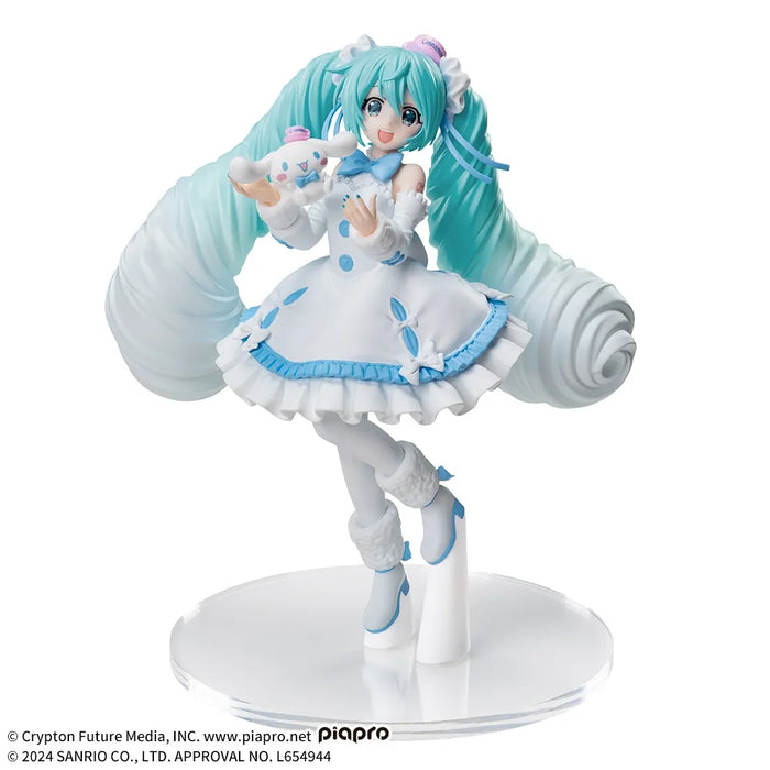 "Hatsune Miku Series" Luminasta Hatsune Miku x Cinnamoroll White Dress Ver.