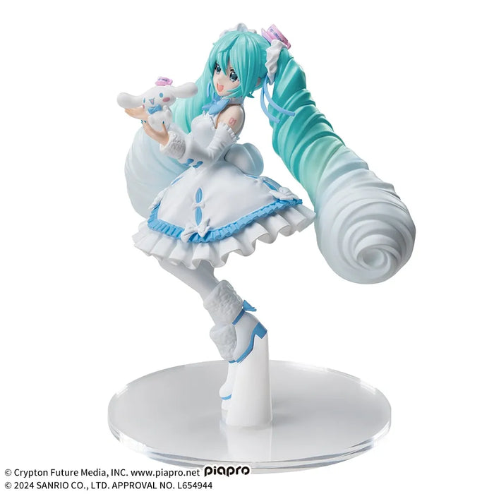 "Hatsune Miku Series" Luminasta Hatsune Miku x Cinnamoroll White Dress Ver.