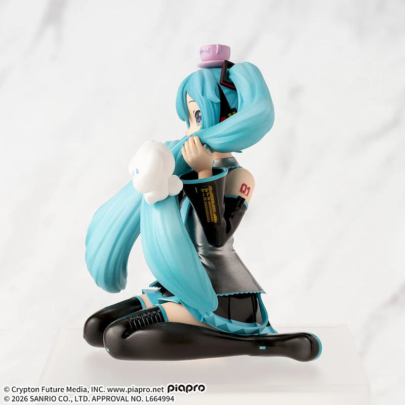 "Hatsune Miku x Cinnamoroll" Premium Perching Figure Hatsune Miku x Cinnamoroll (Mofutto / Fluffy Ver.)