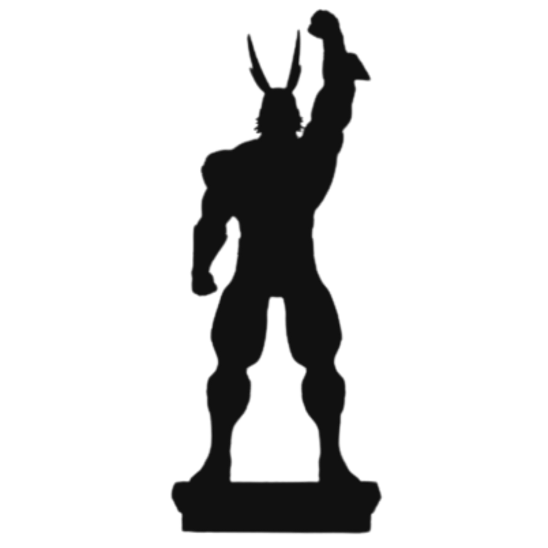 "My Hero Academia" Figuno-SHOTO TODOROKI・ALL MIGHT- ※D: ALL MIGHT Bronze Statue Ver