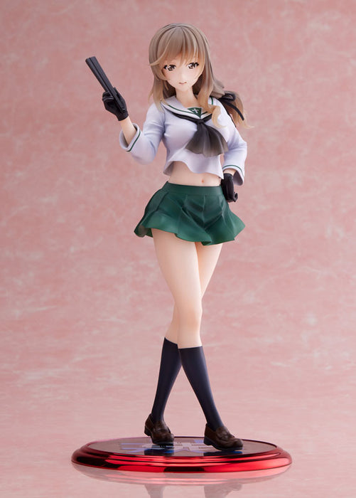 DreamTech "GIRLS und PANZER Senshado Daisakusen!" Shimada Chiyo Oarai Girls 1/7 Scale