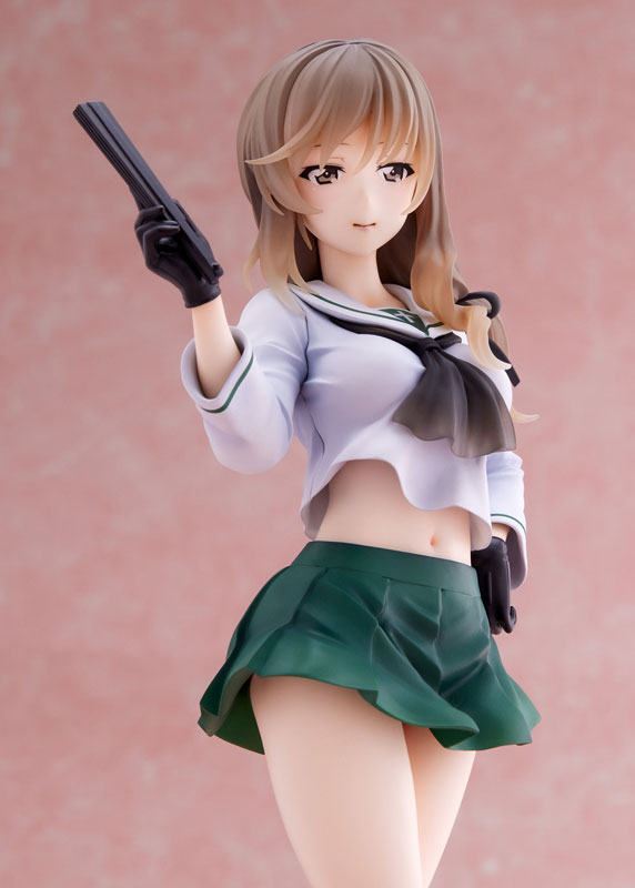 DreamTech "GIRLS und PANZER Senshado Daisakusen!" Shimada Chiyo Oarai Girls 1/7 Scale