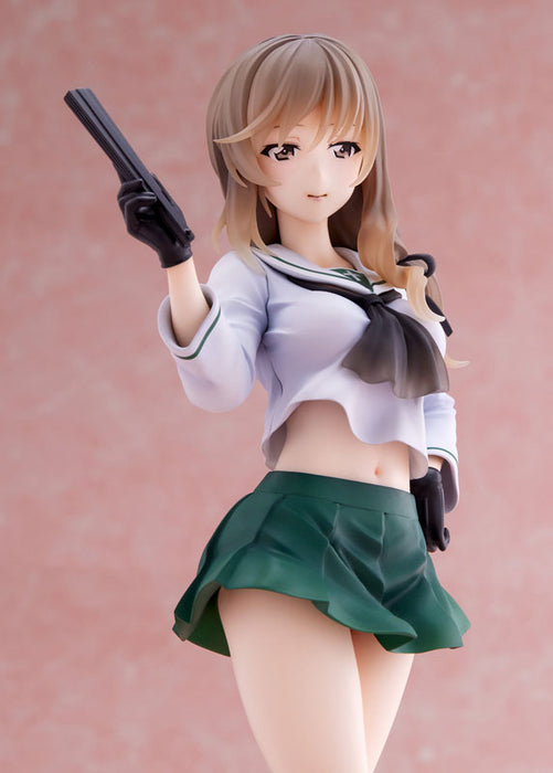 DreamTech "GIRLS und PANZER Senshado Daisakusen!" Shimada Chiyo Oarai Girls 1/7 Scale