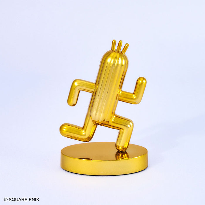 "Final Fantasy" Bright Arts Gallery Gold Cactuar
