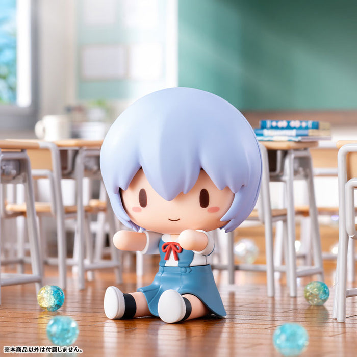 "Rebuild of Evangelion" Fuwa Petit Deformed Figure Rei