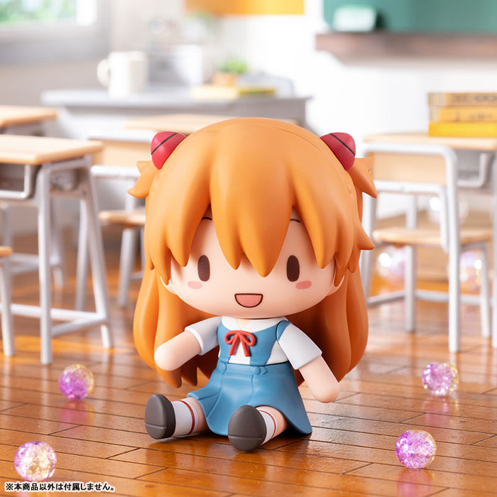 "Rebuild of Evangelion" Fuwa Petit Deformed Figure Asuka