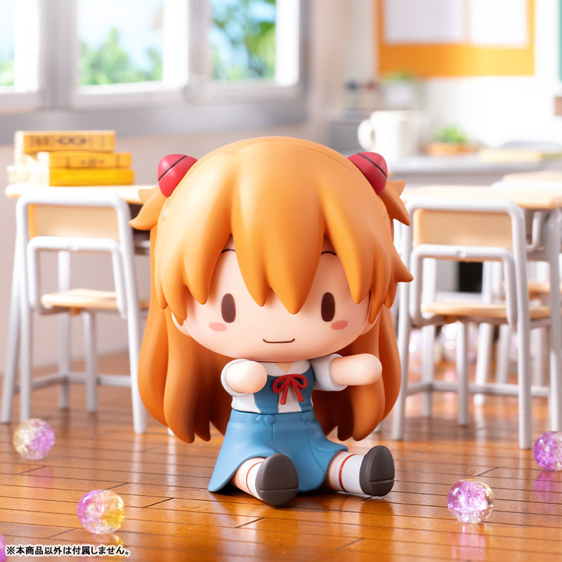 "Rebuild of Evangelion" Fuwa Petit Deformed Figure Asuka