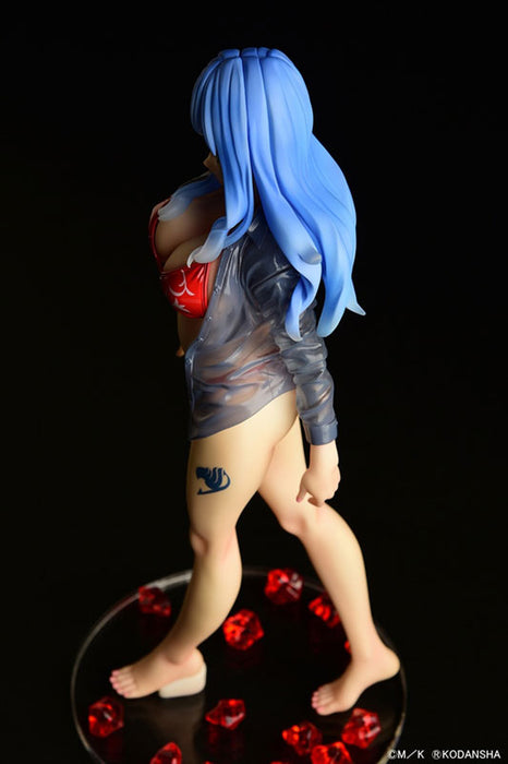 "Fairy Tail" Juvia Lockser Gravure Style Red Bikini!! Wet See-through Shirt SP 1/6 Scale