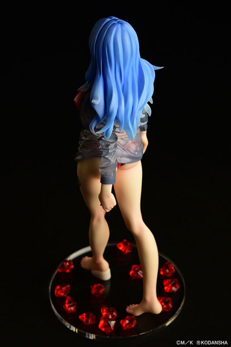 "Fairy Tail" Juvia Lockser Gravure Style Red Bikini!! Wet See-through Shirt SP 1/6 Scale