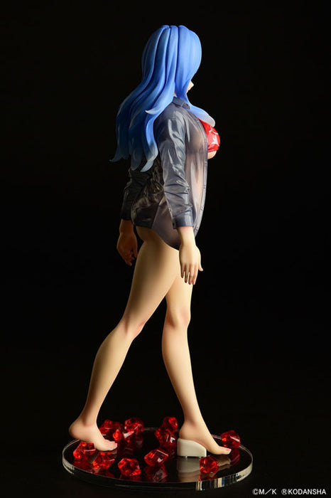 "Fairy Tail" Juvia Lockser Gravure Style Red Bikini!! Wet See-through Shirt SP 1/6 Scale