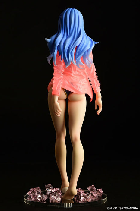 "Fairy Tail" Juvia Lockser Gravure Style Black Bikini!! Wet See-through Shirt SP 1/6 Scale