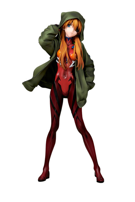 "Evangelion: 3.0+1.0 Thrice Upon a Time" Shikinami Asuka Langley Hoodie Ver. 1/7 Scale Figure