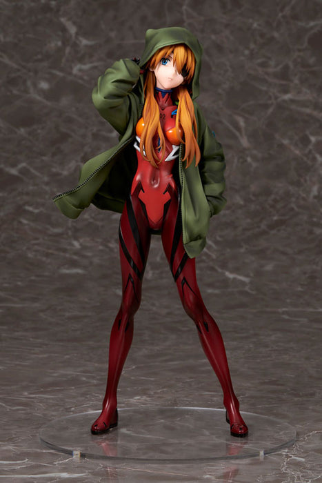 "Evangelion: 3.0+1.0 Thrice Upon a Time" Shikinami Asuka Langley Hoodie Ver. 1/7 Scale Figure