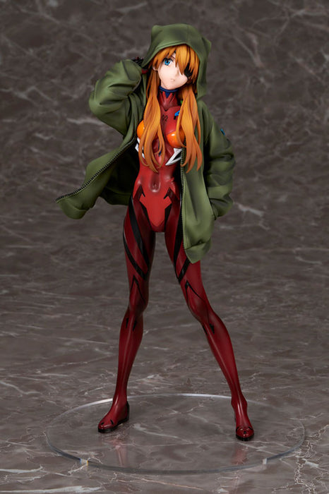 "Evangelion: 3.0+1.0 Thrice Upon a Time" Shikinami Asuka Langley Hoodie Ver. 1/7 Scale Figure