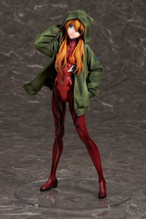 "Evangelion: 3.0+1.0 Thrice Upon a Time" Shikinami Asuka Langley Hoodie Ver. 1/7 Scale Figure