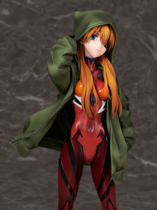 "Evangelion: 3.0+1.0 Thrice Upon a Time" Shikinami Asuka Langley Hoodie Ver. 1/7 Scale Figure