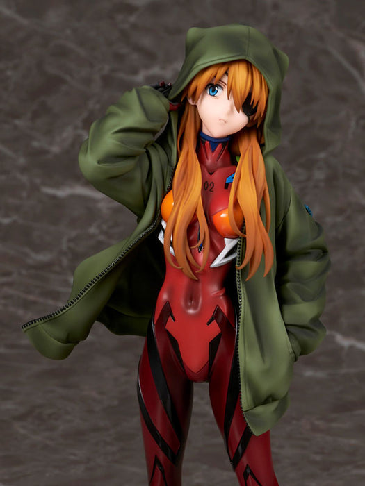 "Evangelion: 3.0+1.0 Thrice Upon a Time" Shikinami Asuka Langley Hoodie Ver. 1/7 Scale Figure