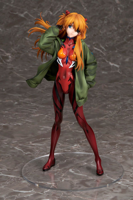 "Evangelion: 3.0+1.0 Thrice Upon a Time" Shikinami Asuka Langley Hoodie Ver. 1/7 Scale Figure