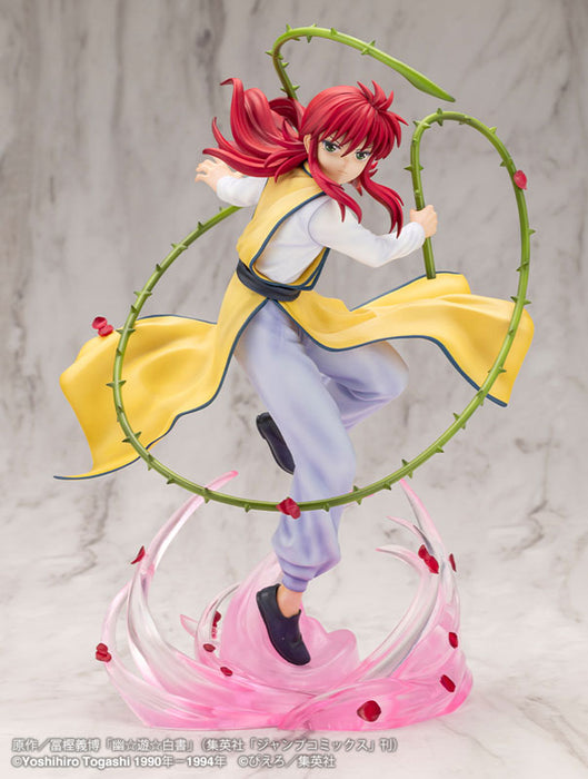 "YuYu Hakusho" ARTFX J Kurama Ver. 2 1/8 Scale Figure