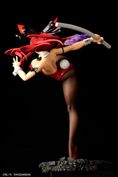 "Fairy Tail" Erza Scarlet High Kick Ver. Red Bunny 1/6 Scale Figure