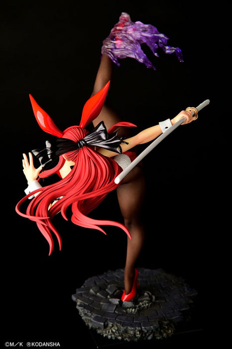 "Fairy Tail" Erza Scarlet High Kick Ver. Red Bunny 1/6 Scale Figure