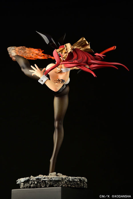 "Fairy Tail" Erza Scarlet High Kick Ver. Black Bunny 1/6 Scale Figure