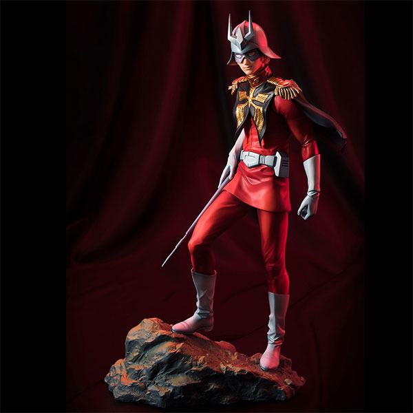 GGG "Mobile Suit Gundam" Char Aznable Limited Reprint Edition 1/8 Scale Figure