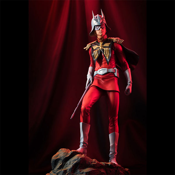 GGG "Mobile Suit Gundam" Char Aznable Limited Reprint Edition 1/8 Scale Figure