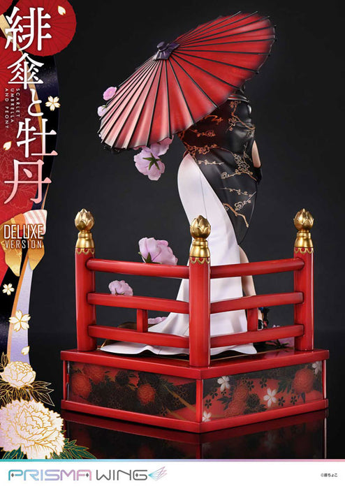 PRISMA WING Fuzichoco Original Illustration Scarlet Umbrella and Peony DX Edition 1/7 Scale Figure