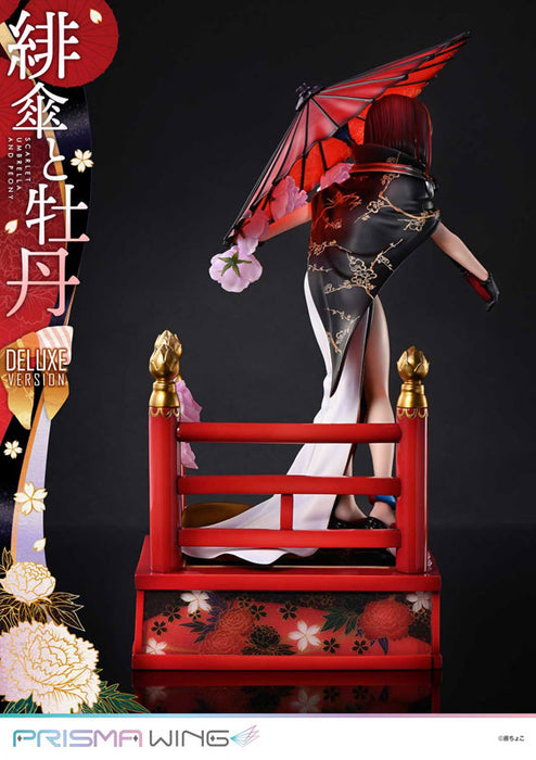 PRISMA WING Fuzichoco Original Illustration Scarlet Umbrella and Peony DX Edition 1/7 Scale Figure