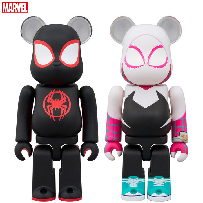 BE@RBRICK "Spider-Man: Across the Spider-Verse" Spider-Man (Miles Morales) & Spider-Gwen 2 Set