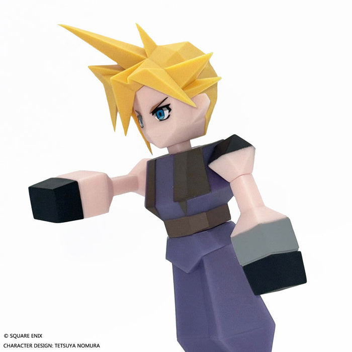 "Final Fantasy VII" Polygon Soft Vinyl Figure Cloud Strife