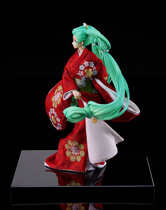 Character Vocal Series 01 Hatsune Miku Hatsune Miku Beauty Looking Back Miku Ver. -Kyugetsu Collaboration Japanese Doll- 1/7 Scale Figure