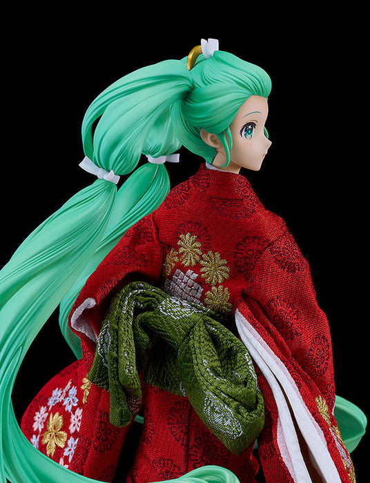 Character Vocal Series 01 Hatsune Miku Hatsune Miku Beauty Looking Back Miku Ver. -Kyugetsu Collaboration Japanese Doll- 1/7 Scale Figure