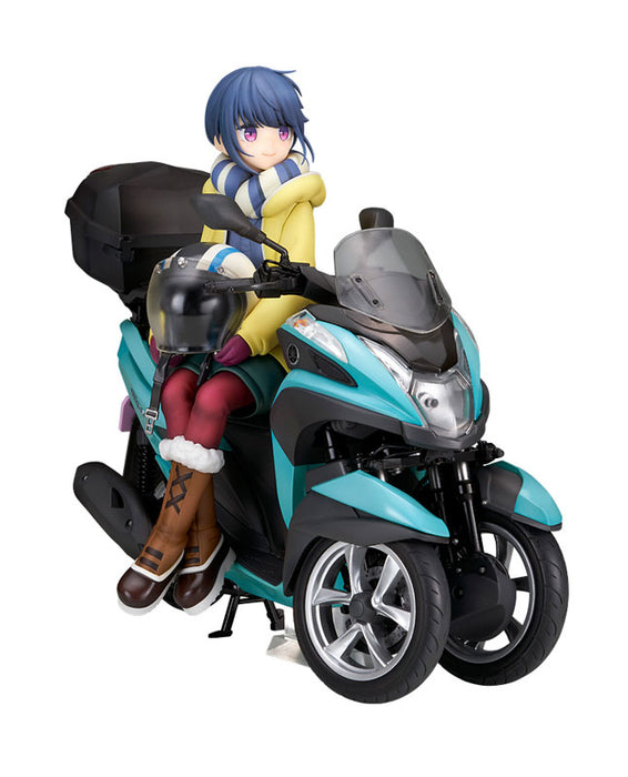 "Yurucamp" Shima Rin with 3-wheel Scooter 1/10 Scale Figure