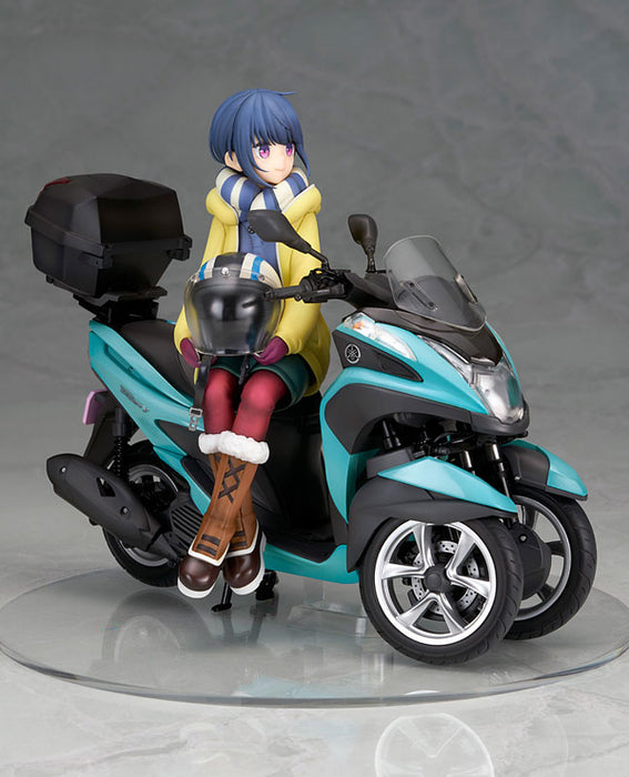 "Yurucamp" Shima Rin with 3-wheel Scooter 1/10 Scale Figure