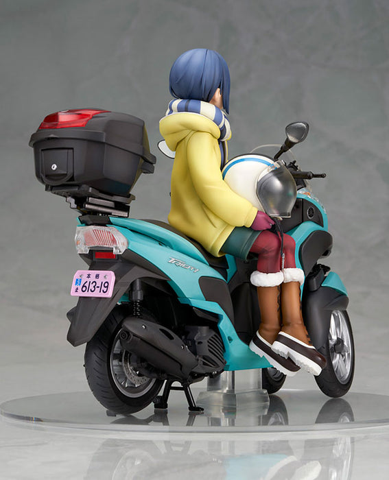 "Yurucamp" Shima Rin with 3-wheel Scooter 1/10 Scale Figure