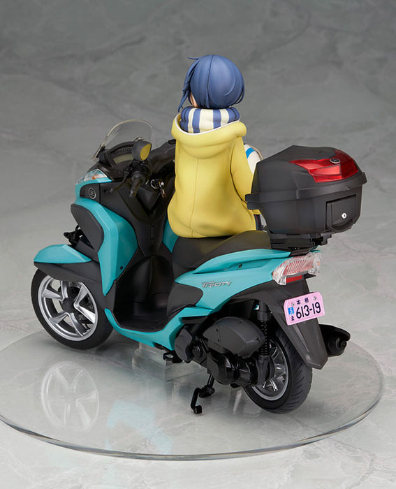 "Yurucamp" Shima Rin with 3-wheel Scooter 1/10 Scale Figure