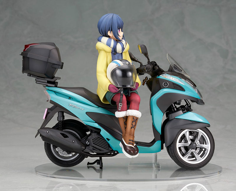 "Yurucamp" Shima Rin with 3-wheel Scooter 1/10 Scale Figure